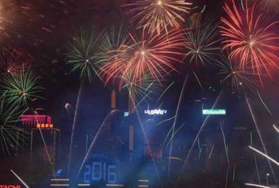 Dünya yeni yıla böyle girdi