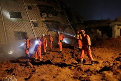 Çin’deki heyelanda kayıp sayısı artıyor