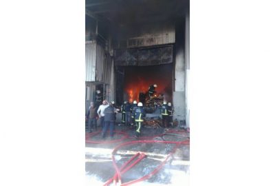 Bursa’da büyük fabrika yangını