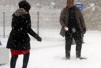 Tatilciler Uludağ’da