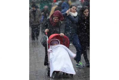 Bursa’dan kar manzaraları