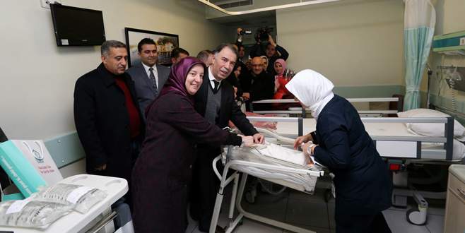 Bursa Valiliği, yeni yıla vatandaşlarla birlikte girdi