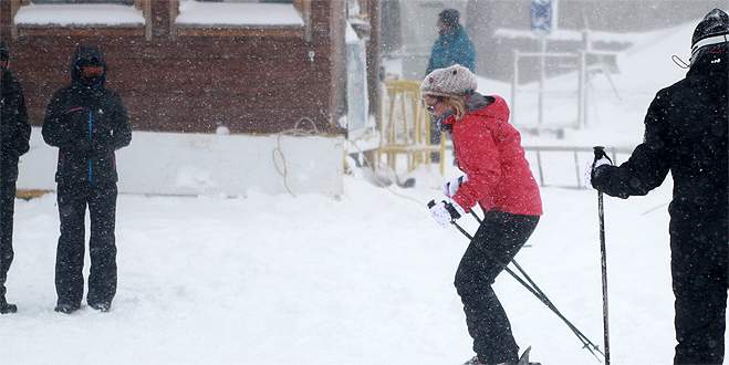 Uludağ’da kar kalınlığı artıyor