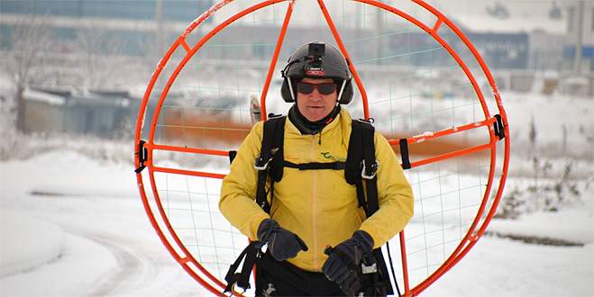 Bursalı çılgın kayakçı konuştu