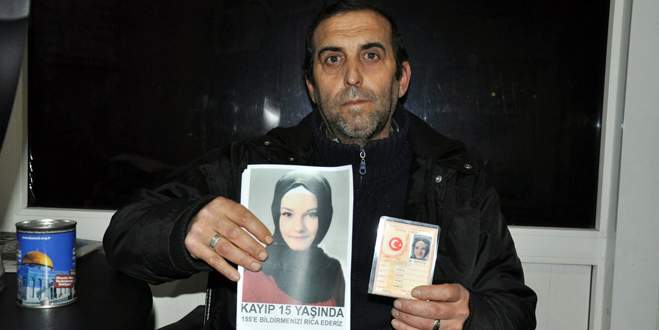 Kayıp üvey kızını sokak sokak arıyor