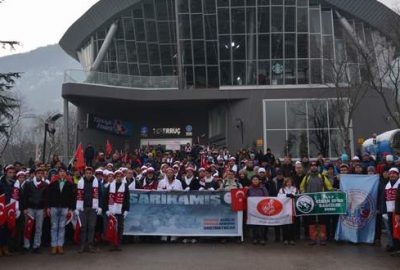 Sarıkamış şehitleri Uludağ’da anıldı