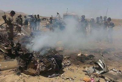 Askeri helikopter düştü: 3 ölü