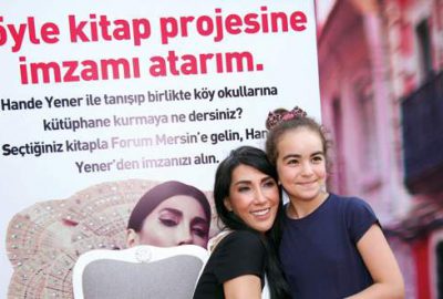 Köy okullarına Hande desteği