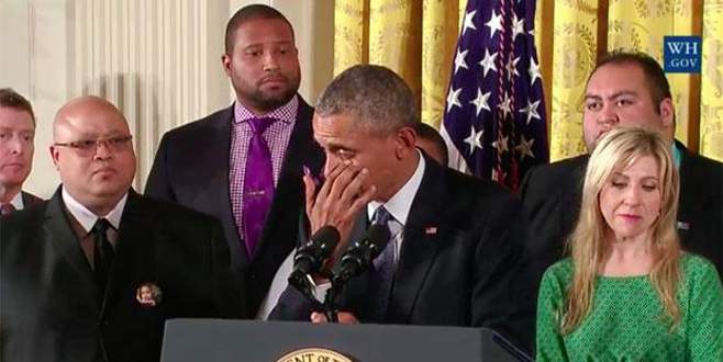 Obama tarihi kararı gözyaşlarıyla açıkladı