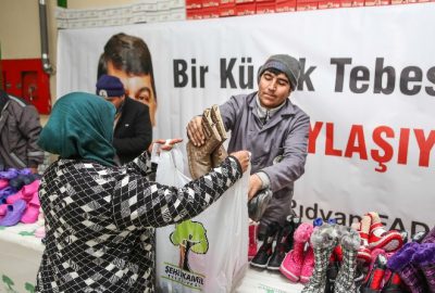 Şehitkamil Dar Gelirli Aileleri Kış Günüde Unutmadı
