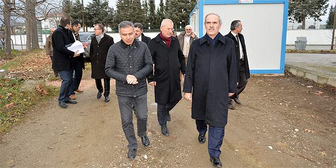 Vakıfköy Spor ve Kent Parkı’nda inşaat başladı