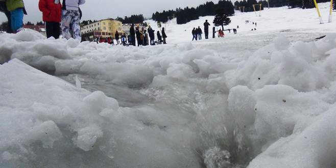 Lodos Uludağ’ı vurdu