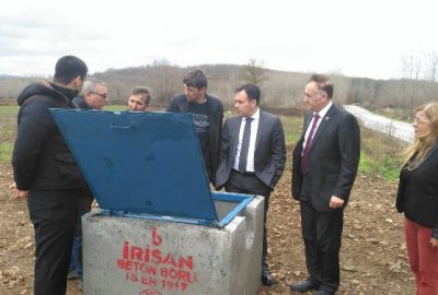 Kalkım Göleti Kapalı Sisteme Dönüştürülüyor