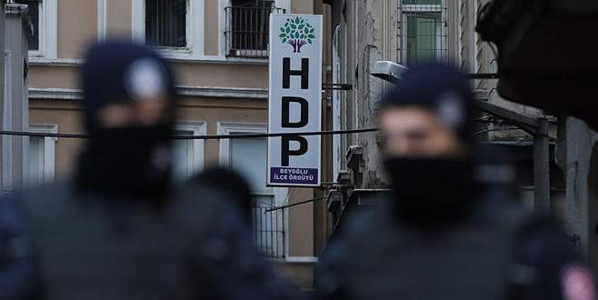 HDP Beyoğlu İlçe Başkanlığı’nda arama