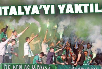 Antalya’yı yaktılar