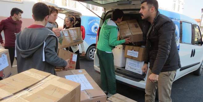 Liselilerden anlamlı kampanya