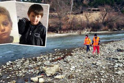 Kayıp çocukları bulmak için baraj kapakları kapatıldı