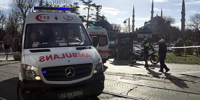 İstanbul Sultanahmet’te patlama: 10 ölü, 15 yaralı