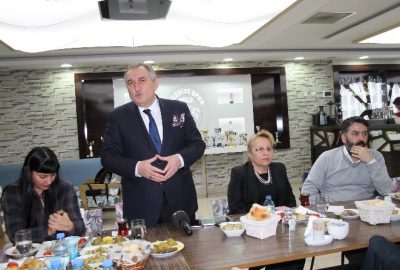 Bolu Belediye Başkanı Gazetecilerle Buluştu