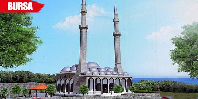 Çamlıtepe Camii temeli atıldı