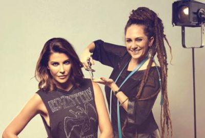 Stüdyoyu podyuma çevirdiler