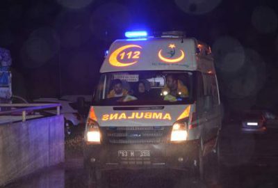 Öğrenci servisi devrildi: 1 ölü, 14 yaralı