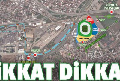 Timsah Arena’ya gidecekler dikkat!