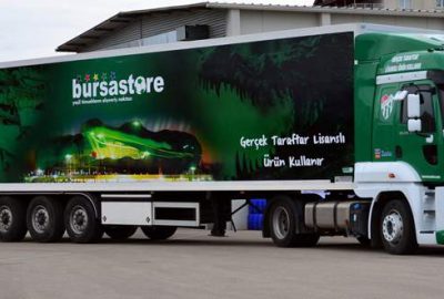 Bursastore TIR’ı hizmete girdi