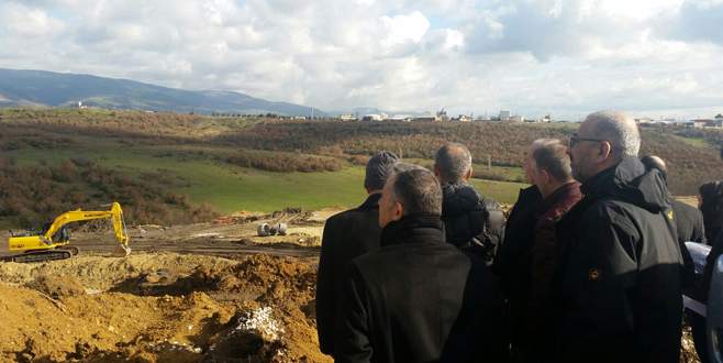 Gıda İhtisas OSB için arazi incelemesi