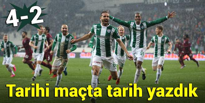 Tarihi maçta tarih yazdık: 4-2