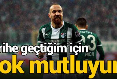 ‘Tarihe geçtiğim için çok mutluyum’