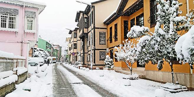 Bursa’dan muhteşem kar manzaraları