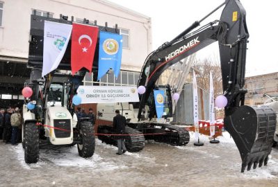Karaman’da Tarımsal Kalkınma Kooperatifine İş Makinesi