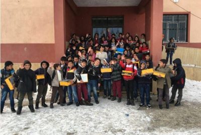 Ağrı’da Yardım Kampanyası