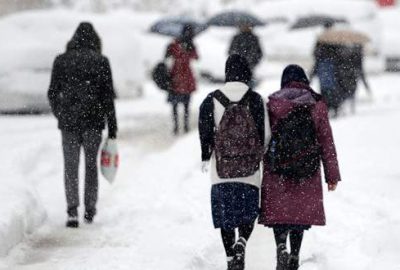 Ankara’da eğitime kar engeli