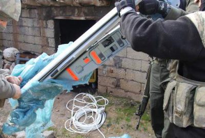 PKK’ya ait uzaktan kumandalı uçak ele geçirildi