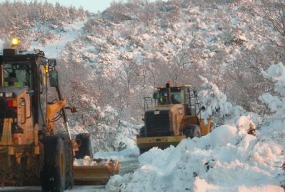 Büyükşehir Belediyesi’nden Karla Mücadele