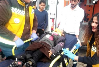 Şehiriçi Minibüs Öğrenciye Çarptı