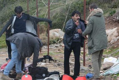 Mülteci botunda isyan: 5 Suriyeli denize atıldı