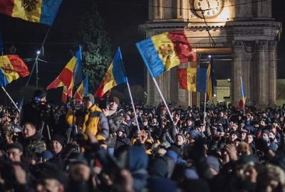 Moldova’da hükümet karşıtı gösteri