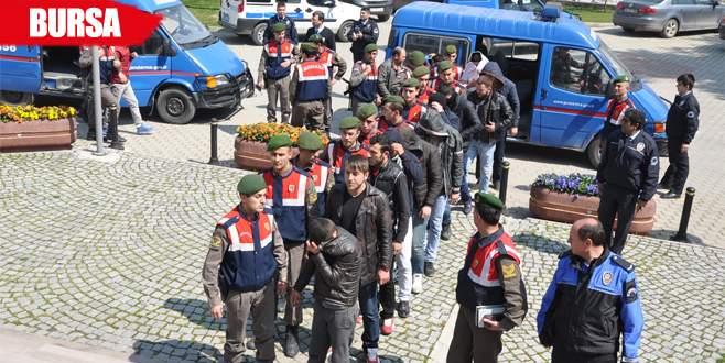 Kanlı asker eğlencesi sanıkları hakim karşısında