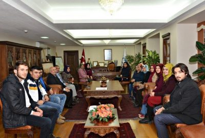 Teknoloji Ve Bilişim Topluluğu Rektör Gönüllü’yü Ziyaret Etti