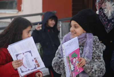 Öğrencilerin Karne Sevinci