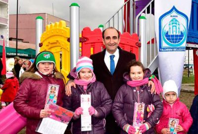 Leylek Pınarı parkı hizmette