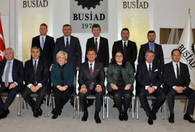 BUSİAD’da Baylan güven tazeledi
