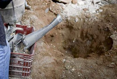 Kilis’te bir eve roket mermisi düştü