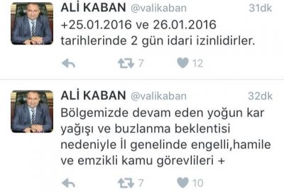 Engelli Ve Hamilelere İki Gün Kar Tatili