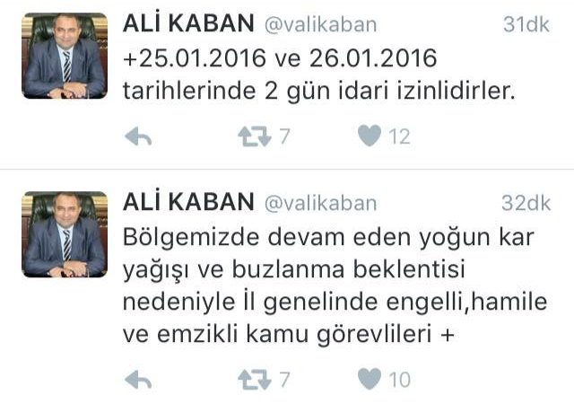 Zonguldak’ta yoğun kar yağışı ve buzlanma nedeniyle kamuda çalışan engelli