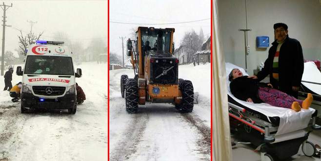 Engelli hasta için seferber oldular