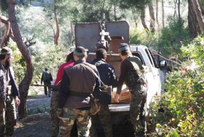 Suriye ordusu Türkmen bölgesinde